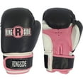 Ringside Youth Pro Style Training Gloves, Black/Pink