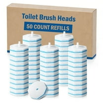 Rinima Toilet Bowl Wand Refills for Clorox, Disposable Toilet Brush Heads for Bathroom Bathtub(50Count)