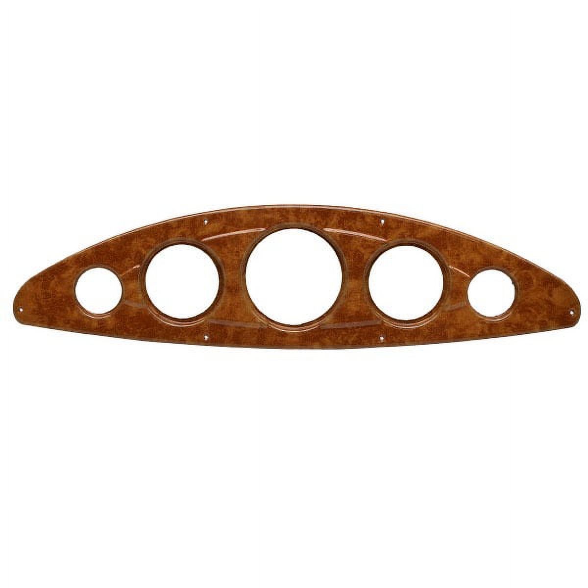 Rinker Boat 260 / 290 EC Blank Gauge Panel 50677 Faux Woodgrain