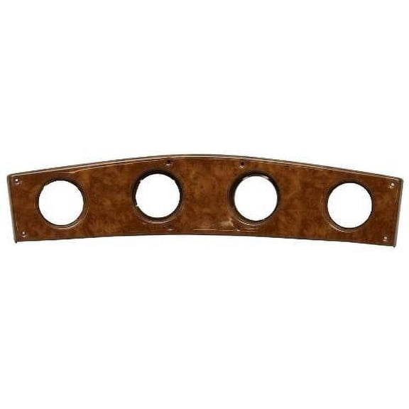 Rinker Boat Blank Dash Panel | Curved 18 x 4 1/4 Inch Woodgrain