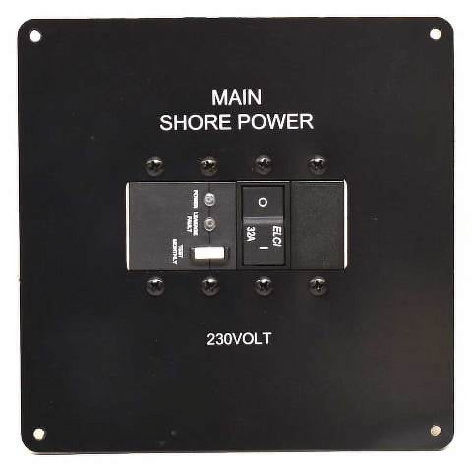 Rinker Boat Breaker Switch Panel 500974 260 / 290 Shore Power 230V