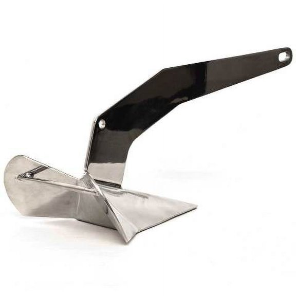 Rinker Boat Delta Anchor 7349919 | 16 Pound Silver Stainless Steel