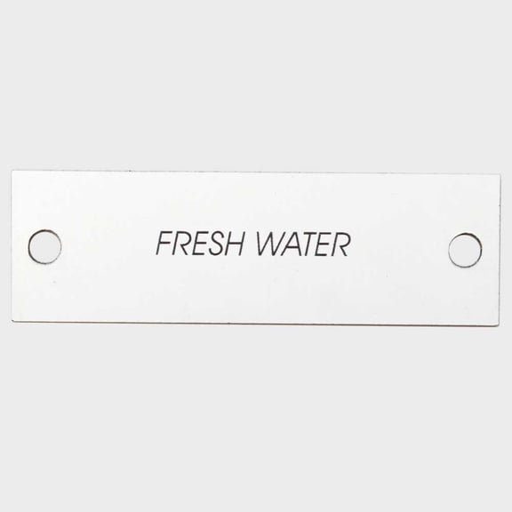 Rinker Boat Fresh Water Tag | Emblem / Decal