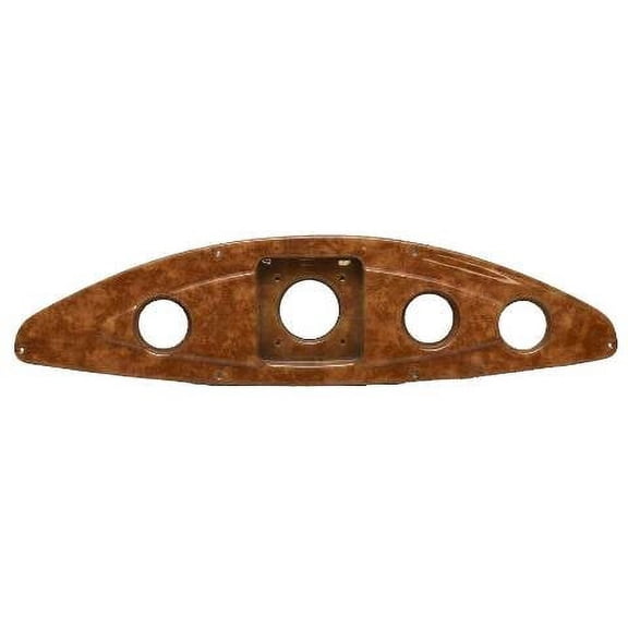 Rinker Boat Gauge Panel Blank 206679B | Woodgrain 25 3/4 x 6 1/2 Inch