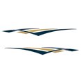 thumbnail image 1 of Rinker Boat Graphic Decal 218299 | Captiva 180 Navy / Gold (Set Of 2), 1 of 3