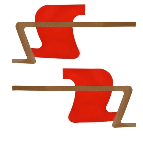 Rinker Boat Graphic Decal | Captiva 209 Red / Gold (Set Of 2)