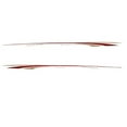 thumbnail image 1 of Rinker Boat Graphic Decals | Captiva Rose Gold Red Stickers (Set of 2), 1 of 2