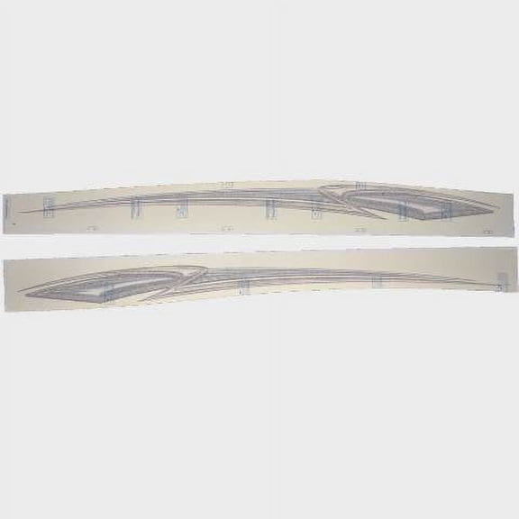 Rinker Boat Graphic Decals RIN0013109 | Captiva 96 Inch Brown Set Of 2