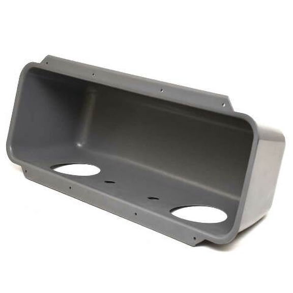 Rinker Boat Storage Tub Bin 8639907 | Gray Plastic w/ Cutouts