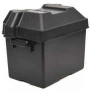 Rinker Boat Vented Battery Box 5909905 | Series 24 Black 14 1/4 Inch