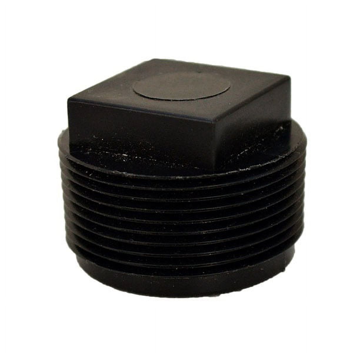 Rinker Boat Water Tank Drain Plug 232532 Black 1 7/8 Inch Plastic