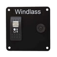 thumbnail image 1 of Rinker Boat Windlass Switch Panel 223070 | 3 5/8 x 3 5/8 Inch Black, 1 of 3