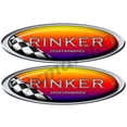 thumbnail image 1 of Rinker Racing Boat Oval Sticker Set, 1 of 2