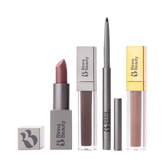 Rinna Beauty Duo Sasha Lip Kit & Jet Setter Lip Plump Gloss (2 Piece)