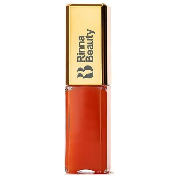 Rinna Beauty Larger Than Life Plumping Lip Gloss with Plumping Peptide, Sunset, Single Piece