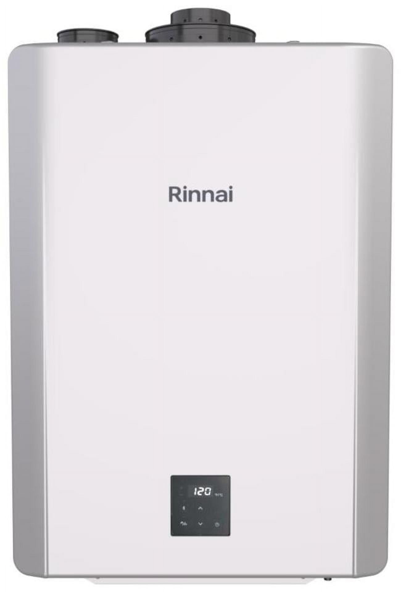 Tigris Fulfillment Partners B3207177 Sensei RXP Indoor & Outdoor Tankless Gas Water Heater - Natural Gas-Propane - 9 GPM - 160K BTU - Silver