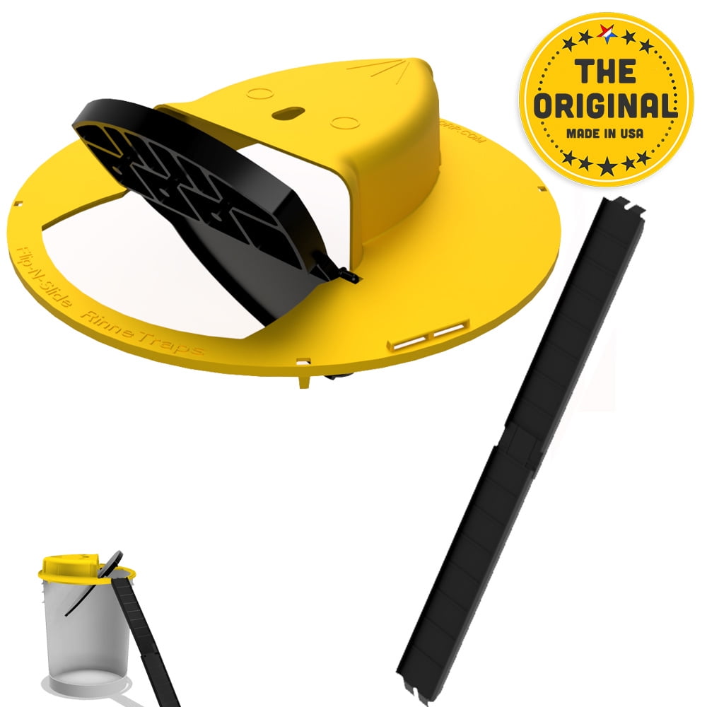 the Original Flip N Slide Mouse Trap, Bucket Lid 1 Pack