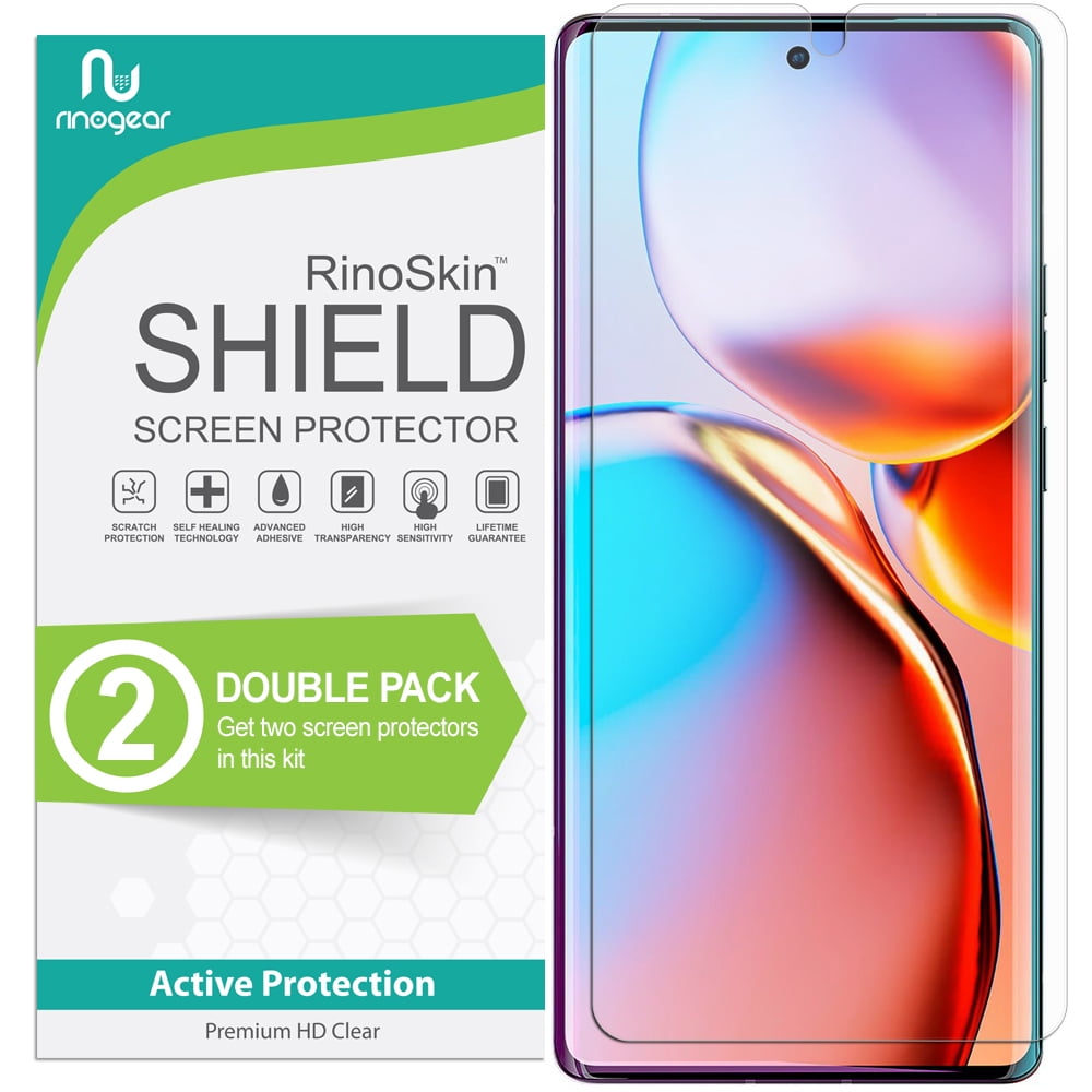 RinoGear 2 Pack Screen Protector for Motorola Edge Plus 2023