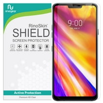 RinoGear Screen Protector for LG G7 ThinQ Case Friendly Accessories Flexible Full Coverage Clear TPU Film