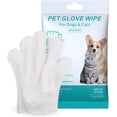 thumbnail image 1 of Rinse Free Dog Shampoo Mitts, Rinse-Free Dog Shampoo Mitts Hypoallergenic Pet Bath Wipes,Dog Bath Mitts for Bathing, Thickened Pet Shampooing Gloves, 1 of 8