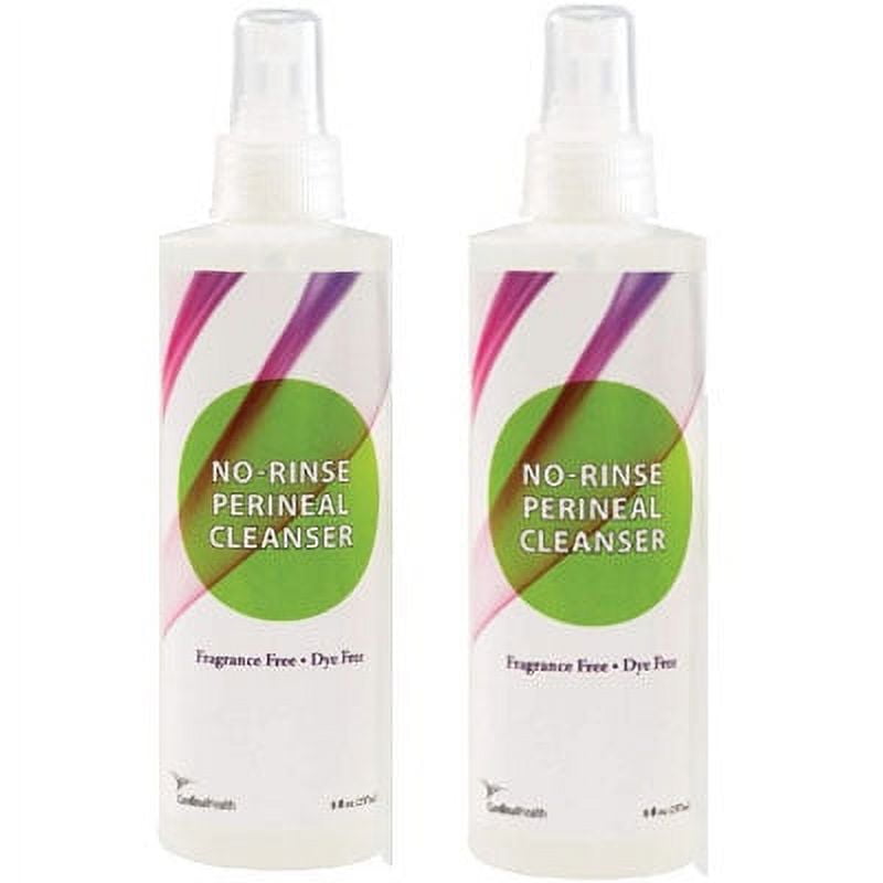 RinseFree Perineal Skin Cleanser Spray, FragranceFree 8 oz, (2 Pack