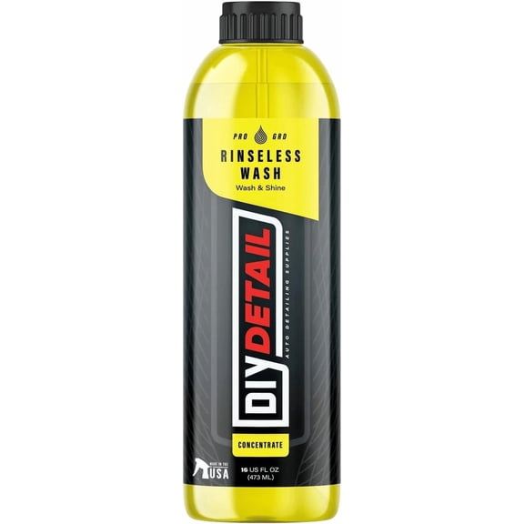 Rinseless ash V2  aterless Car & Soap Alternative | Streak-Free Auto Detailing Solution Safe for PPF, Ceramic Coating, All Vehicle Surface 16oz Bottle