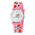 thumbnail image 1 of Rinsvye 3D Relief Trend Fashion Sports 'S Football Pattern Quartz Watch Gift Digital Watch For 10-1, 1 of 1