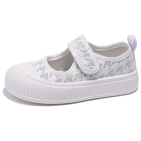 Rinsvye Big Girls Sneakers Summer Girls Shoes 12 Lace Mesh Breathable Thick Shoes Kids Girls Bottom Good With Clothes Kids Dress Shoes Canvas Casual Board Shoes Shoes For Size 3 Girls Daily Wear Todd