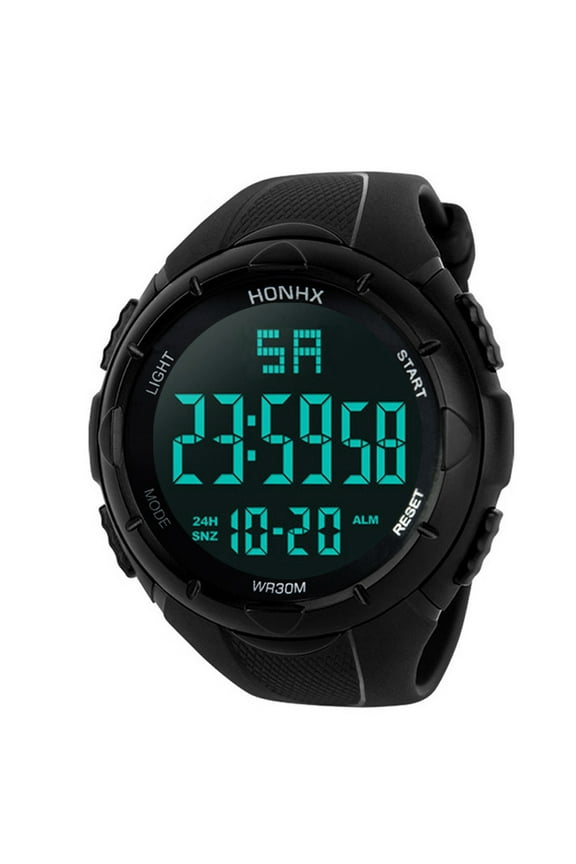 Digital Men Watch Digital Men Watch Wrist Analog Sport Men's S Watches Ages 11-15 Watch Gifts for Men Digital Analog Watch Men Digital Sports Watch Men