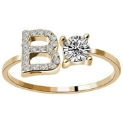 Rinsvye Women Bowknot Nail Ring Charm Flower Finger Nail Rings Thumb Ring For Women Rings For Women Pack Cool Mens Rings E Ring Adjustable Ring Set Rings Cool Rings Men D