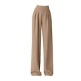 thumbnail image 1 of Rinsvye High Waist Cover Belly Look Thin Loose Casual High Waist Large Size Straight Loose Casual Suit Pants Deer Leggings Plus Size Yoga Pants For Women Soft Womens Sweatpants 2Xl Pants Plus Pants Co, 1 of 5