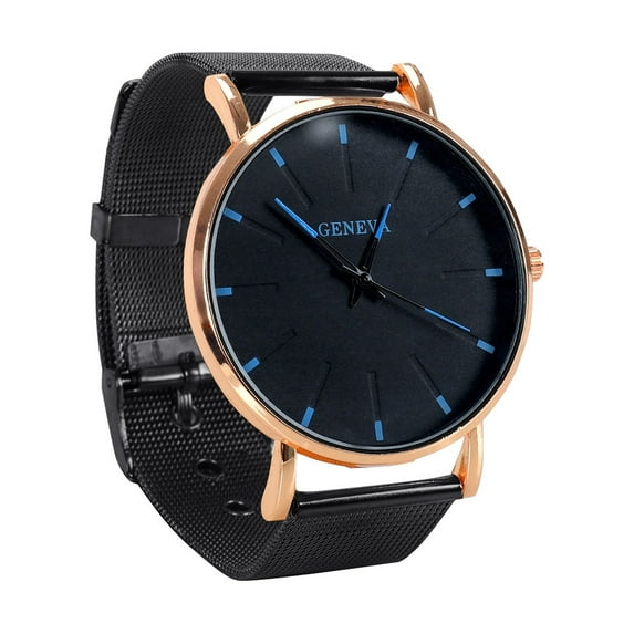 Rinsvye Men'S Fashion Ultra Thin Watches Business Stainless Steel Mesh Quartz Watch Watch Men'S RoMan 110 Belt Men'S Watch Womens Watch Leather Strap Wristwatch Men Watches Digital Womens Stai