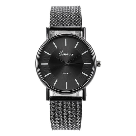 Rinsvye Men'S Quartz Steel Stainless And Number Women Wrist Watches Watch Ladies' Alloy Men'S Watch Watch Men'S RoMan 110 Belt Men'S Watch Womens Watch Leather Strap Wristwatch Men Watches Dig