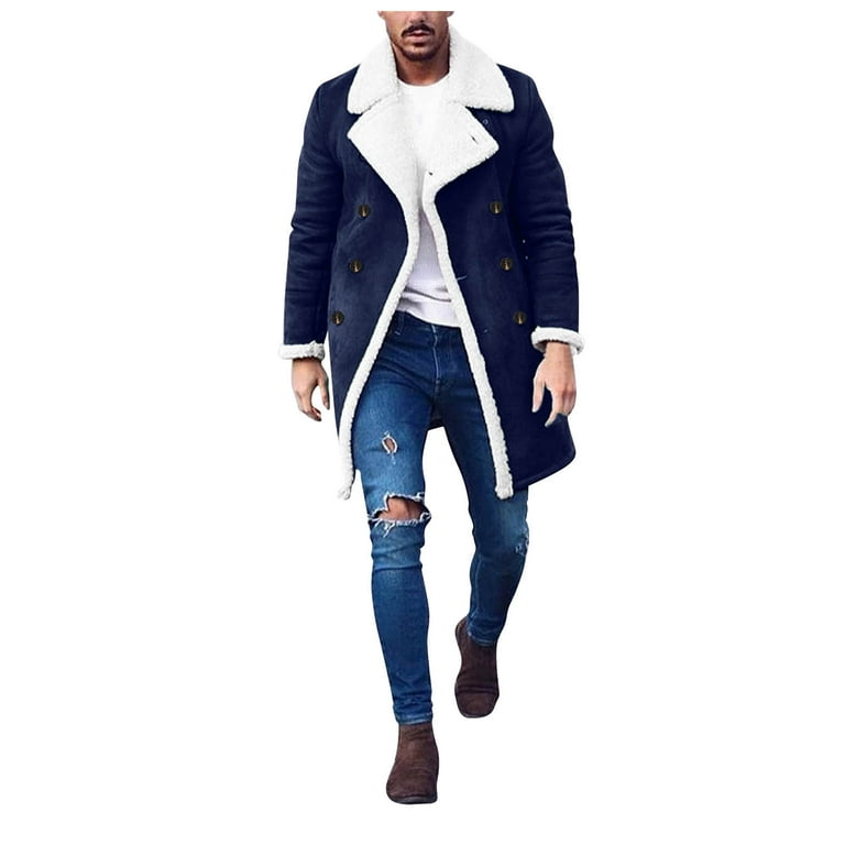 Rinsvye Men Winter Warm Turndown Men S Winter Coat Neck Softshell For Windproof Yard Coat Soft Coat Shell Jacket Mens Slim Fit Winter Coats Light Winter Jackets For Men Walmart