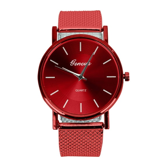 Rinsvye Quartz Watch Woman'S High-End Blue Glass Life Waterproof Distinguished Roman Quartz Analog Women'S Numerals Watch Leather Women'S Watch Railroad Watches Thin Mens Watch Mens Watches With