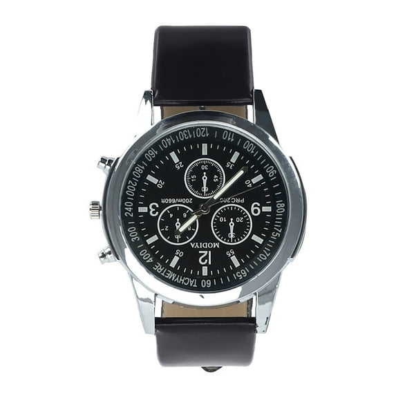 Rinsvye Three Eye Watches Quartz Men'S Watch Blue Glass Belt Watch Men Watch Men'S RoMan 110 Belt Men'S Watch Gbd-H1000 Watch Bands Leather G Shocks Watches For Men Digital Watch Mens Watch Fo