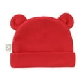 thumbnail image 1 of Rinsvye Toddler Baby Hat Bear Ears Boys And Girls Beanie Cap Cute Hats Baby Nursery Diaper Changing Pad Cover Changing Mat Cover Changing Table Cover Cute Bonnets Baby Girl Bottles Preg, 1 of 2
