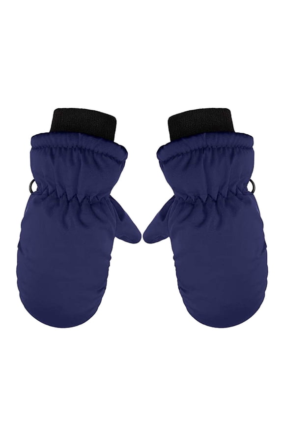 Toddler Winter Gloves, Blue, One Size, 1 Pair