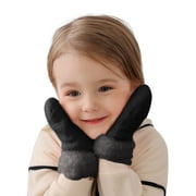RINSVYE Women Girl Knitted Arm Gloves Mittens Toddler Fingerless Warm Winter Gloves Gloves Mitten Soft Warm Mitten Rd Women Gloves Women Mittens