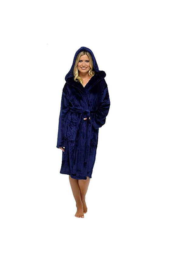 Women Winter Plush Lengthened Cw Post Apparel Shawl Bathrobe Home Clothes Night Wear Long Sleeved Robe Coat Women Summer Pajamas Set Night Gowns Women Large
