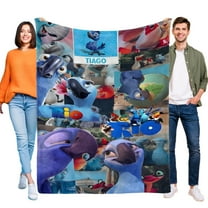 Rio Blanket for Boys Girls Lightweight Kids Throw Blanket Cute Soft Blankets Flannel Plush Blankets Gifts 30x40in