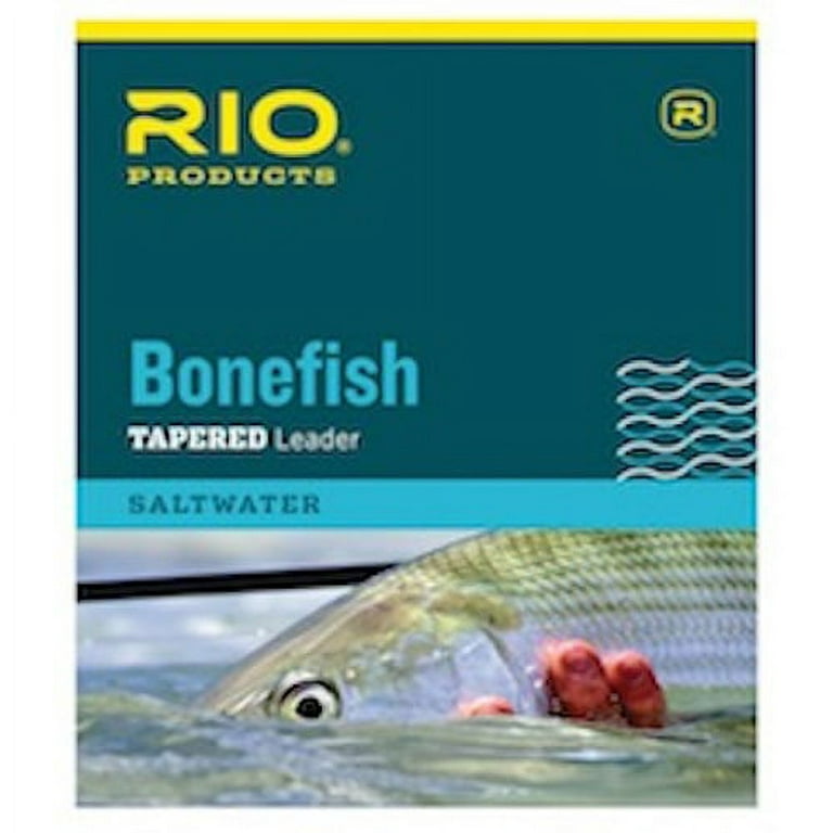 Rio Bonefish Tapered Leader 10 ft .012in 10lb - Fly Fishing 