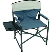 Rio Brands Slate/Putty Polyester Broadback XXL Supersized Directors Chair   Residential Use, Standard Application