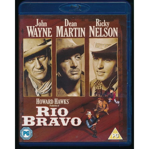Rio Bravo (Blu-ray) Bing Russell Angie Dickinson Claude Akins Harry Carey Jr. Walter Brennan