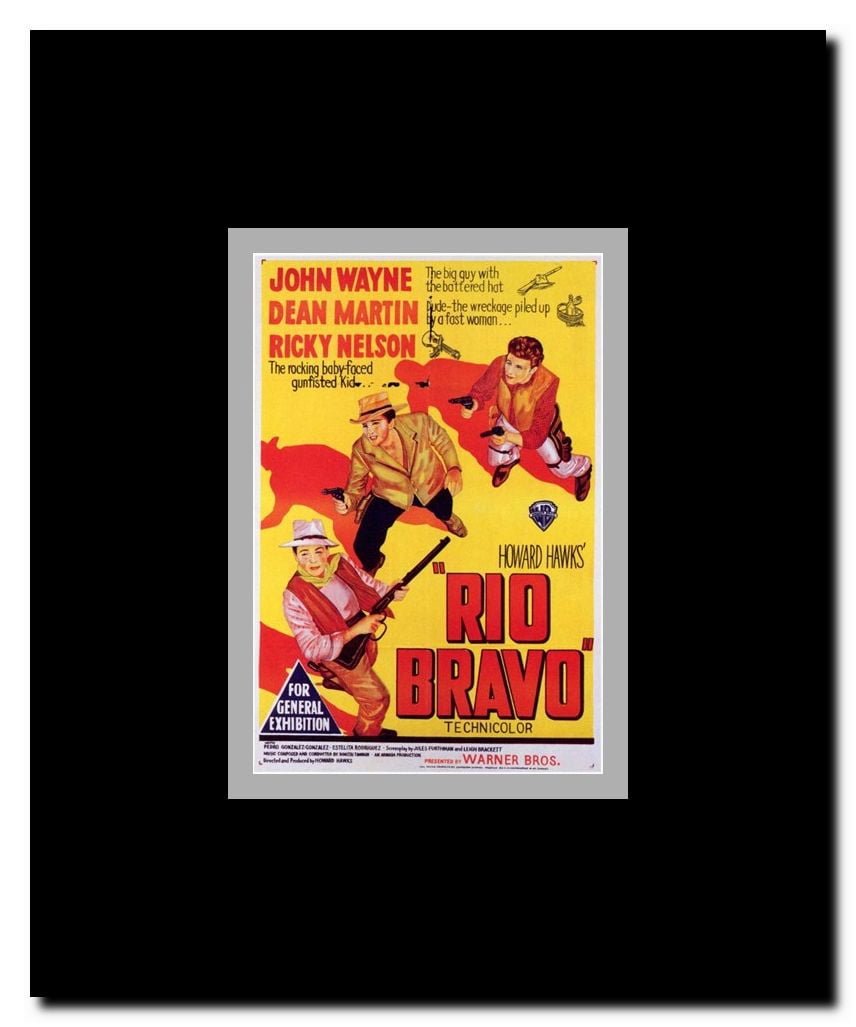Rio Bravo Framed Movie Poster
