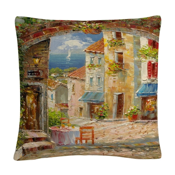 Rio 'Capri Isle' 16 X 16 Decorative Throw Pillow