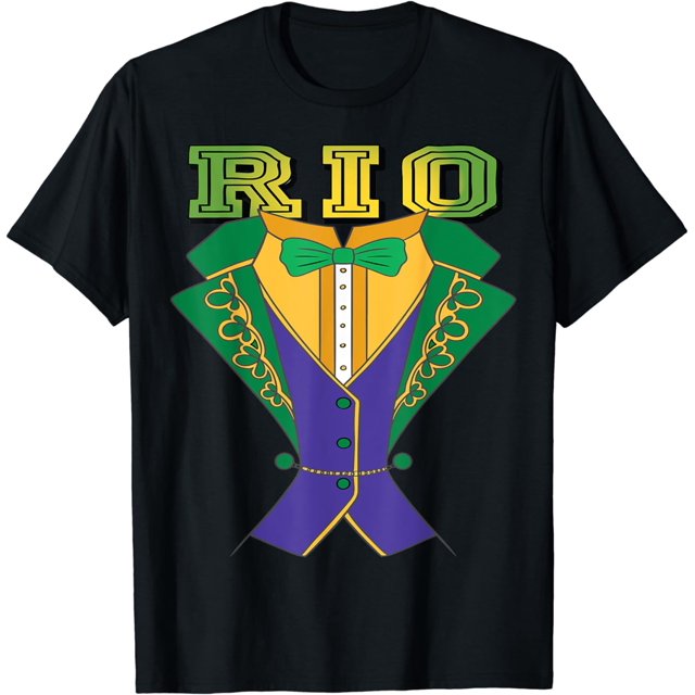 Rio Carnival Costume Brazil Rio de Janeiro Souvenir T-Shirt - Walmart.com