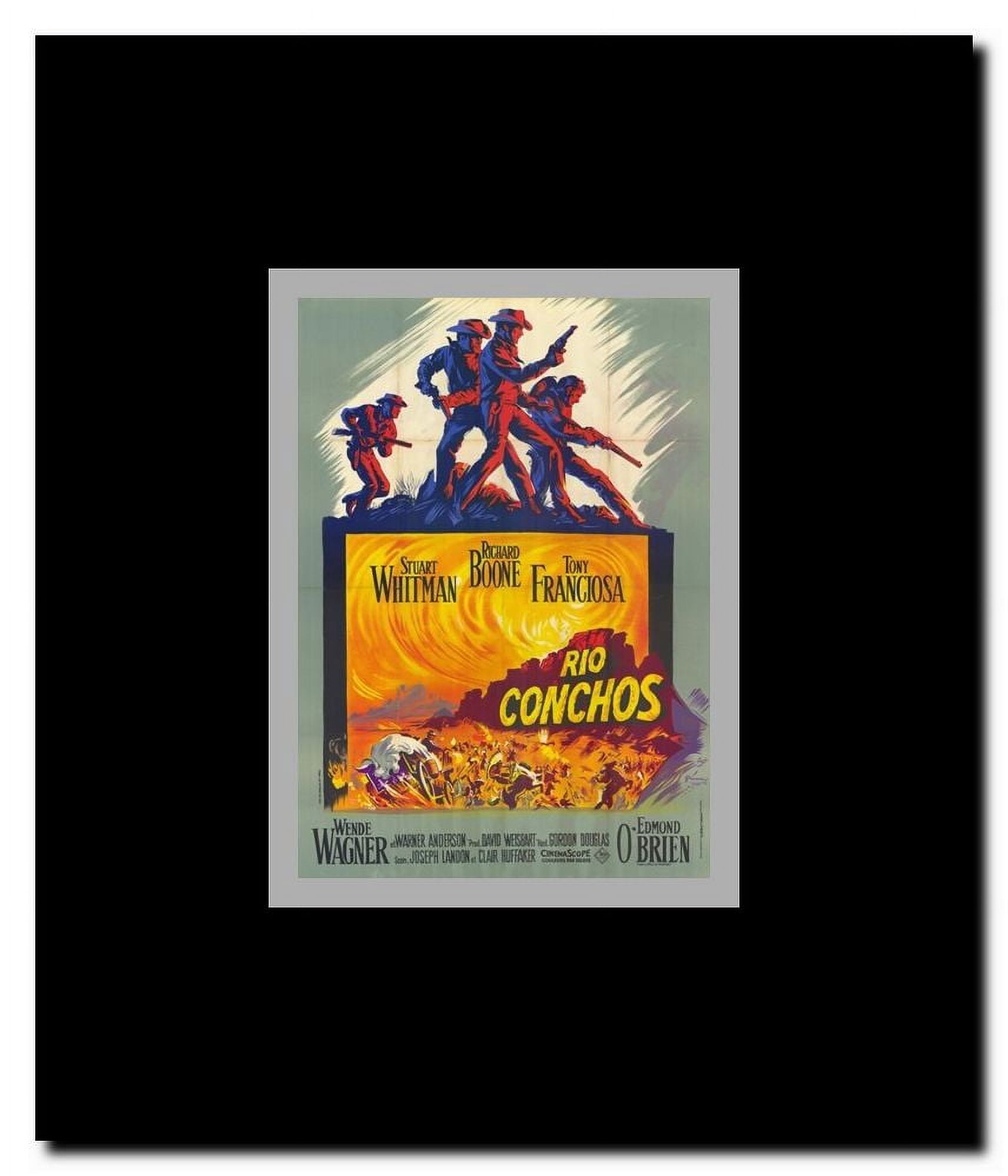 Rio Conchos Framed Movie Poster
