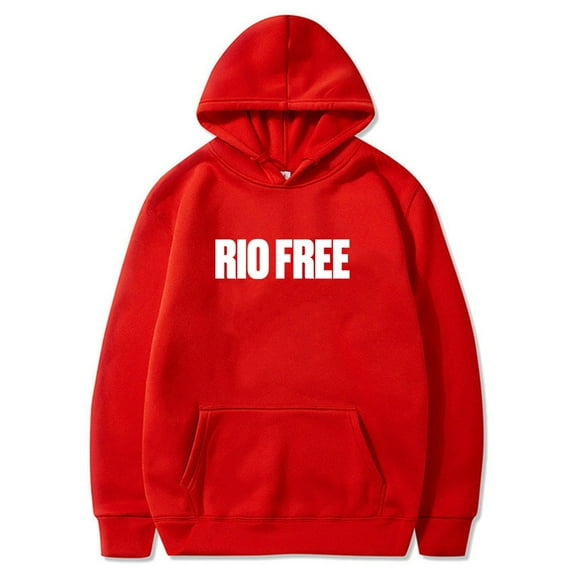 Rio Da Yung Og Merch Rio Free Logo Hoodie Long Sleeve Streetwear Women Men Hooded Sweatshirts