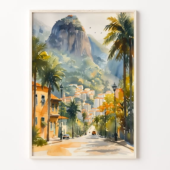Rio De Janeiro Brazil C30-88 Poster , Poster Print Only - Walmart.com
